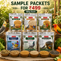 ASHKI Bird Food Sample Pack – 6 Premium Bird Foods